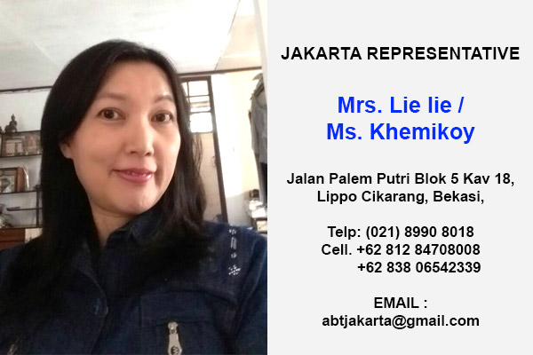 Contact Asia Budget Tours JAKARTA: Mrs. Lie Lie /Ms. Khemikoy, Jalan Palem Putri Blok 5 Kav 18,Lippo Cikarang, Bekasi, Telp: (021) 8990 8018 Cell. +62 812 84708008 +62 838 06542339 Email : abtjakarta@gmail.com